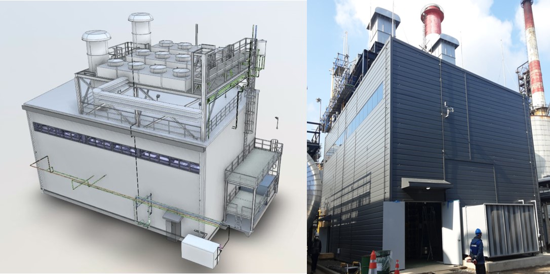울산 친환경 가스엔진 발전시스템 Project